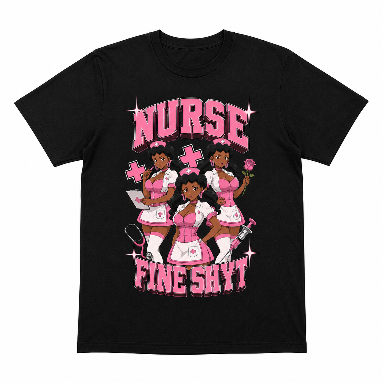 **NEW Nurse Fine Shyt Phase 2 Tee Shirt