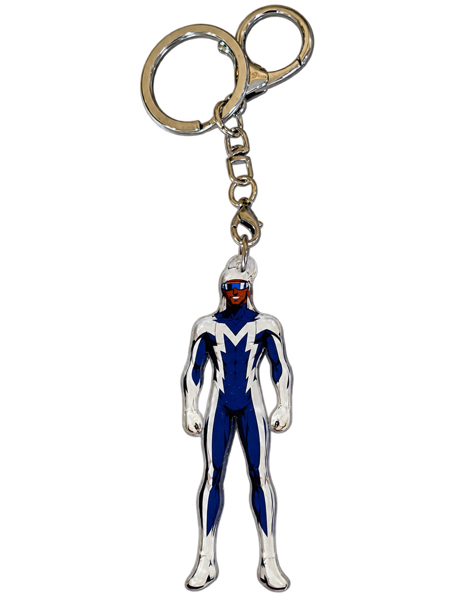 Motion Man Acrylic Keychain