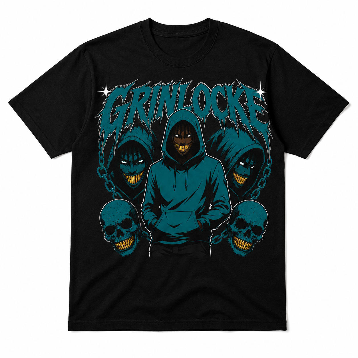 **NEW Grinlocke 90s Style Tee