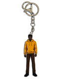 Square Yellow Hoodie Dude Acrylic Keychain